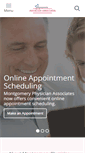 Mobile Screenshot of montgomeryphysicianassociates.com